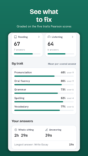 PTE Exam Practice - Kooroo Screenshot 3