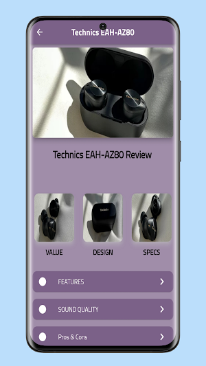 Technics EAH-AZ80 Guide Screenshot 0