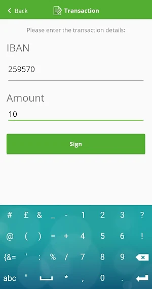DSK mToken Screenshot 3