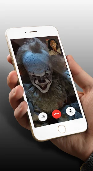 Pennywise Fake Call - Fake Video Call Screenshot 1