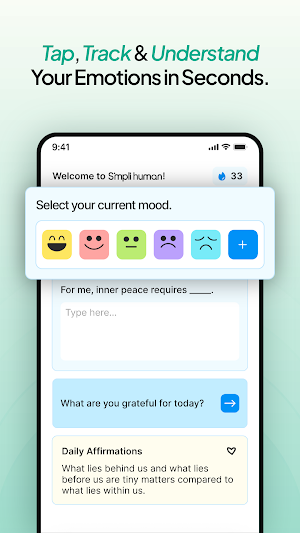 Digital Mood Log :SimpliHuman Screenshot 0