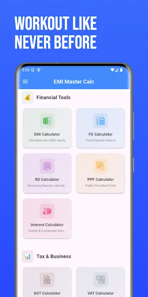EMI Master Calc Screenshot 0