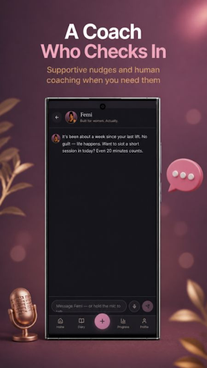 FemForge: AI Fitness for Women Screenshot 0
