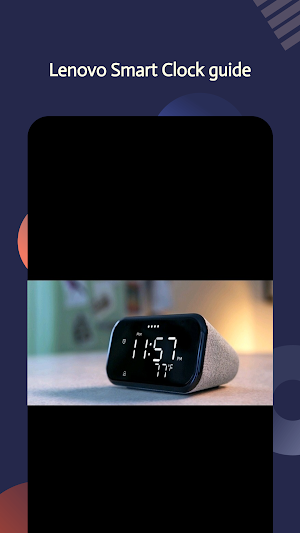 Lenovo Smart Clock guide Screenshot 0