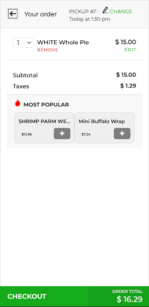 La Strada Pizza & Pasta Screenshot 3