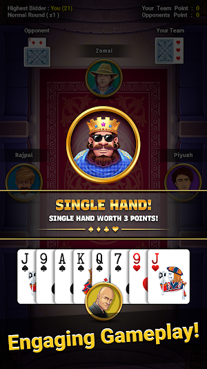 29 King Card Game Offline Screenshot 3