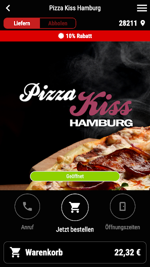 Pizza Kiss Hamburg Screenshot 0