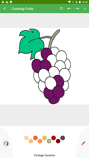 Sweet Fruit Coloring Screenshot 0