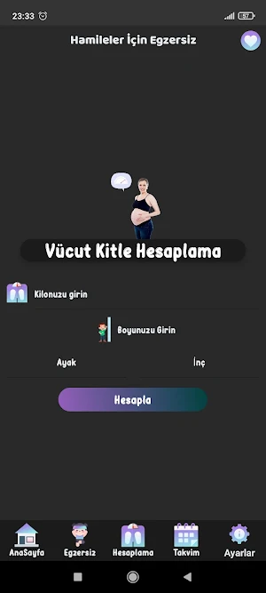 Hamile Egzersiz Fitness Screenshot 3