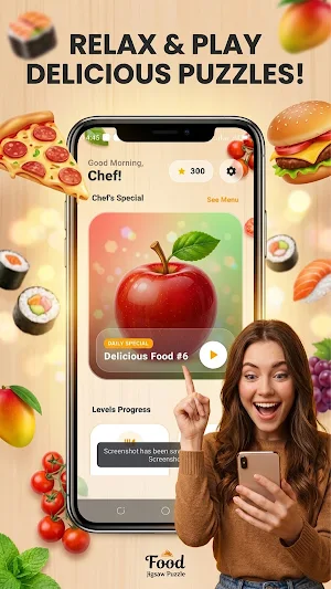 Food Jigsaw Puzzle Screenshot 0