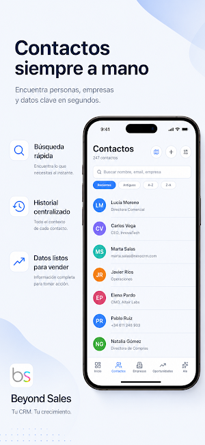Beyond Sales Screenshot 1