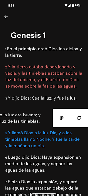 Biblia - RVR1960 Screenshot 2