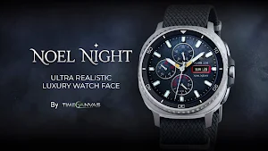 Noel Night Luxury Watch Face Screenshot 0