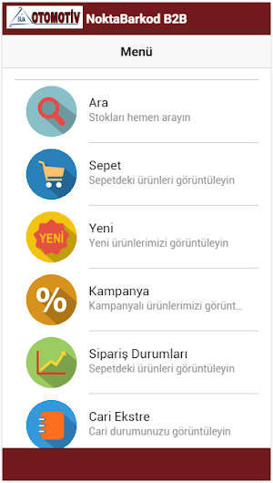 Süa Otomotiv B2B Screenshot 0