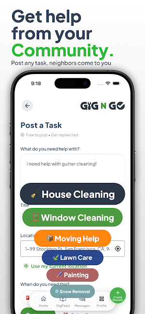 GigNGo: Local Services & Jobs Screenshot 2