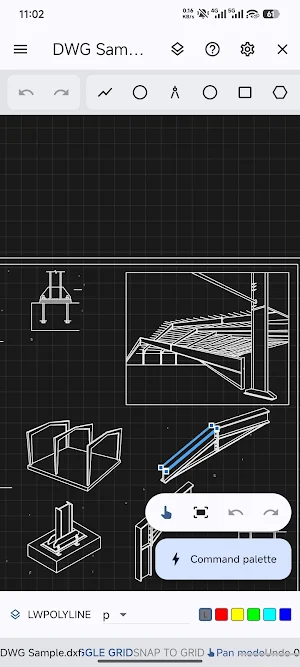 CAD Viewer Editor Screenshot 0
