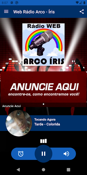 Web Rádio Arco - Íris Screenshot 0