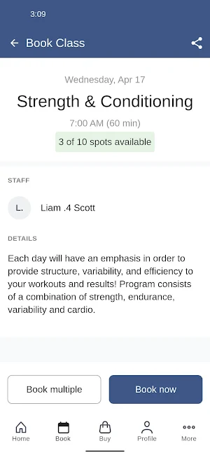 Level 10 Fitness Inc. Screenshot 2