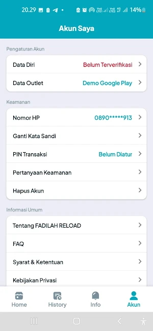 FADILAH RELOAD Screenshot 2