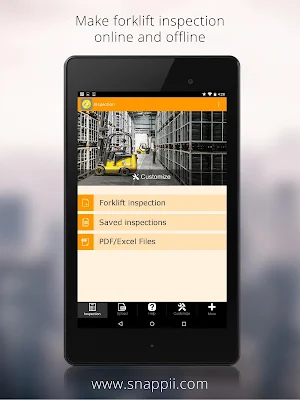 Forklift Inspection Screenshot 0