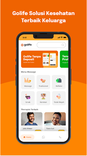 Go Life-Pijat Panggilan Screenshot 1