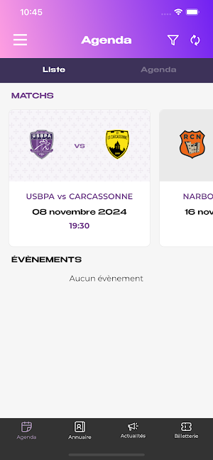 USBPA Rugby Screenshot 1