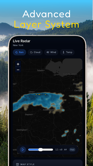 Radar Storm Weather Forecast Screenshot 1