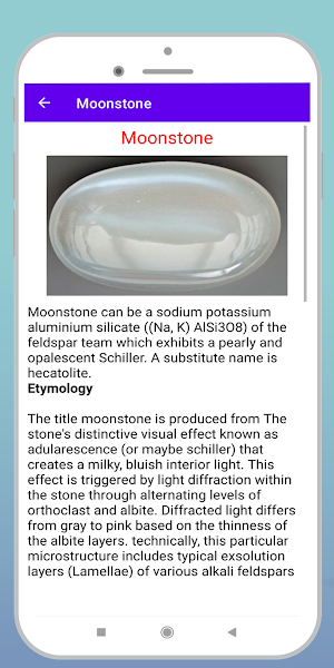 Gemstone Book Screenshot 1