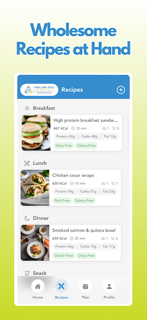 Healing Duo Nutrition Plus Screenshot 3
