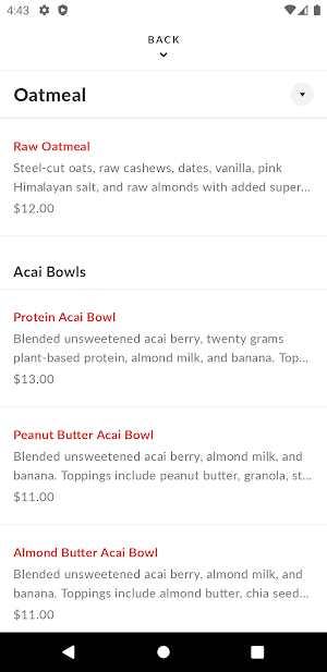 Very Juice Bar Screenshot 2