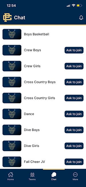 Grosse Pointe South Athletics Screenshot 2