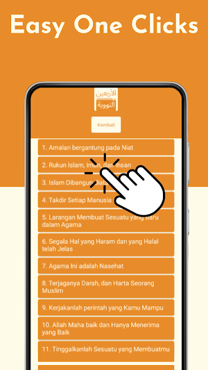 Hadits Arbain an Nawawi Screenshot 2