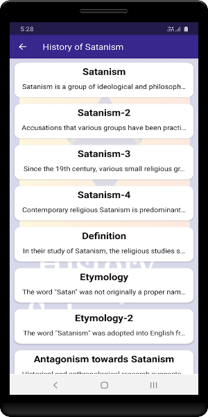 History of Satanism Screenshot 1