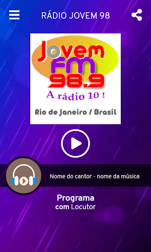 RÁDIO JOVEM 98 Screenshot 1