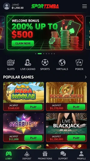 Sportimba Screenshot 1