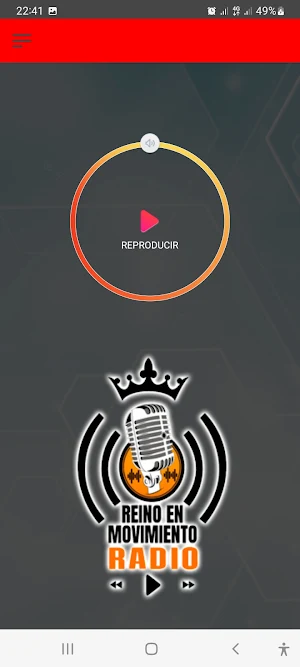 Reino en movimiento radio Screenshot 1