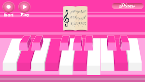 Pink Piano : No ADS! Screenshot 0