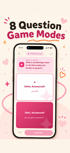 Couples Questions Game Togella Screenshot 1