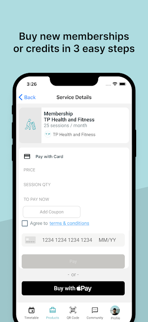TP Health and Fitness Screenshot 1