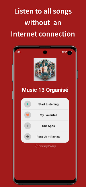 Music 13 Organisé & Lyrics Screenshot 0