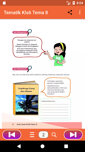 Buku Kelas 6 SD/MI Tema 8 Screenshot 3