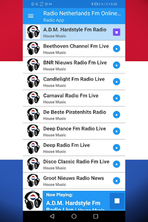 Radio Netherlands Fm Online Li Screenshot 1