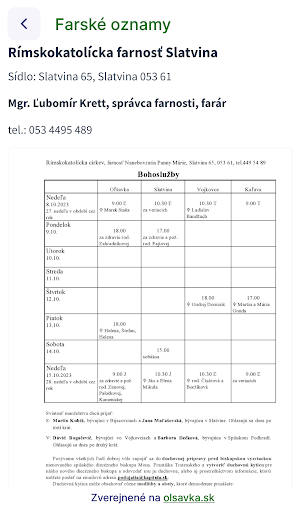 Oľšavka Screenshot 2