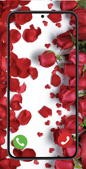 red rose wallpaper Screenshot 1