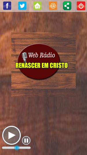 Web Rádio Renascer Em Cristo Screenshot 0