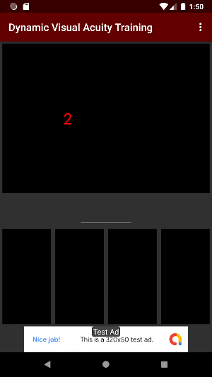 Dynamic Visual Acuity Training Screenshot 0