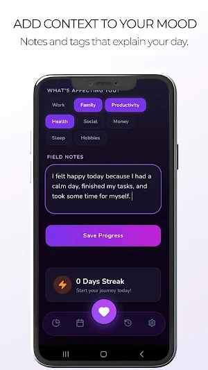 MoodJourney-Daily Mood Tracker Screenshot 2