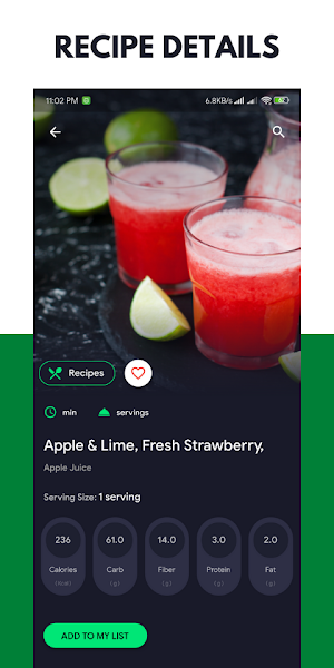Fruit Juice: Healthy Fruit Juice Recipes Offline Screenshot 2