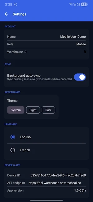 Data Warehouse By Nova Tech Screenshot 3
