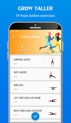 Height Increase Exercises - Grow Taller at Home Screenshot 3